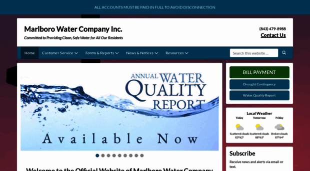 marlborowatercompany.com