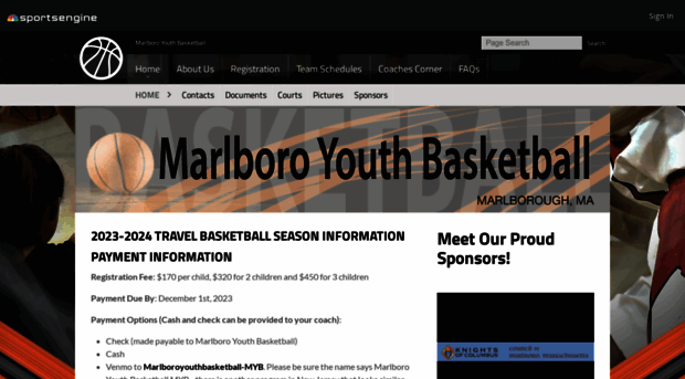 marlboroyouthbasketball.org