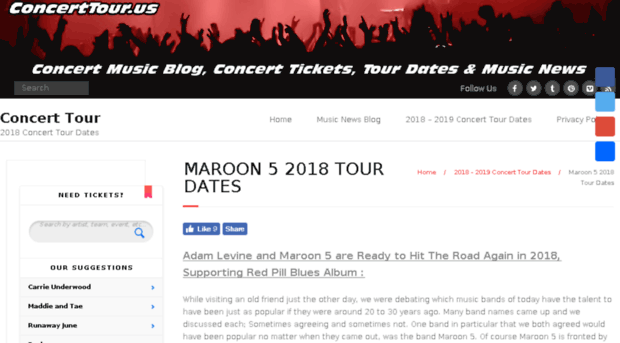 maroon5tour.com