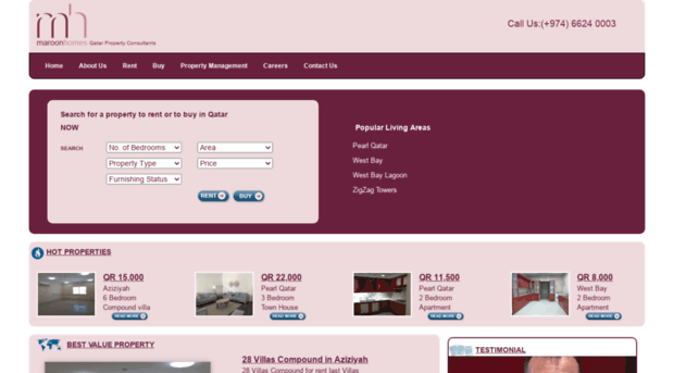 maroonhomes.com