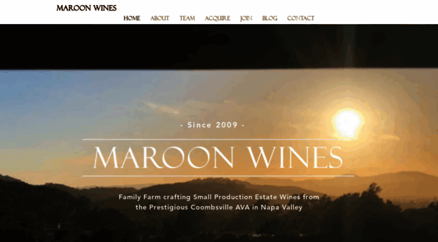 maroonwines.com