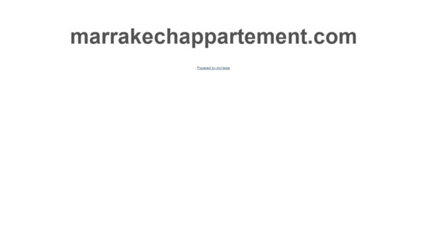 marrakechappartement.com