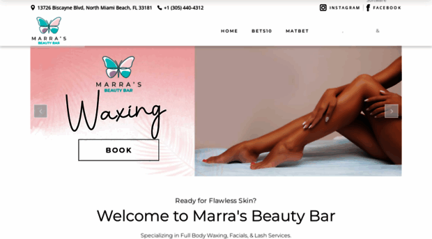 marrasbeautybar.com