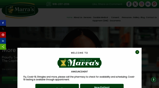 marraspharmacy.com