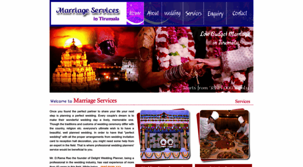 marriageservicesintirumala.com