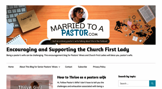 marriedtoapastor.com