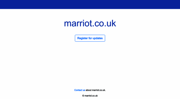 marriot.co.uk