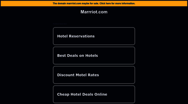 marrriot.com