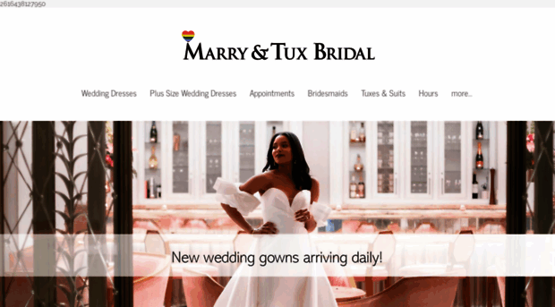 marryandtuxbridal.com