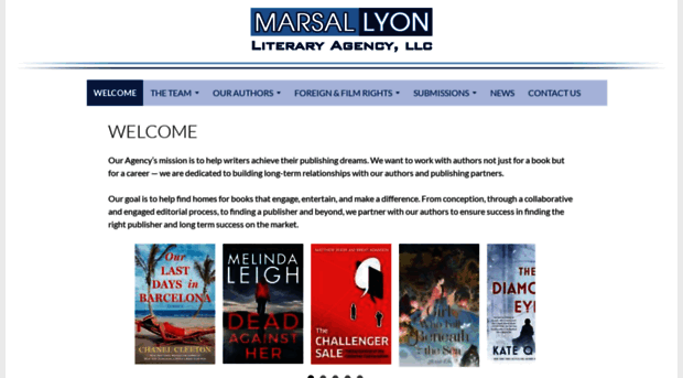 marsallyonliteraryagency.com