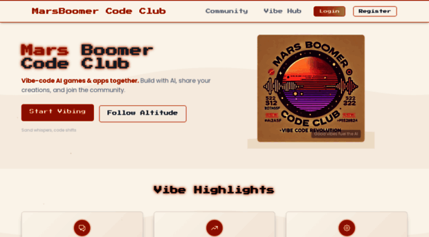 marsboomercodeclub.com
