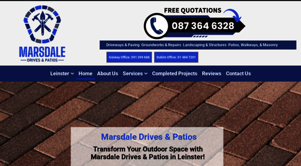 marsdaledrivesandpatios.ie