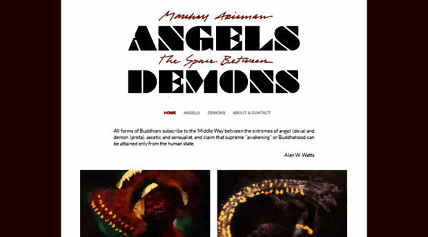 marshallarismanangelsdemons.com