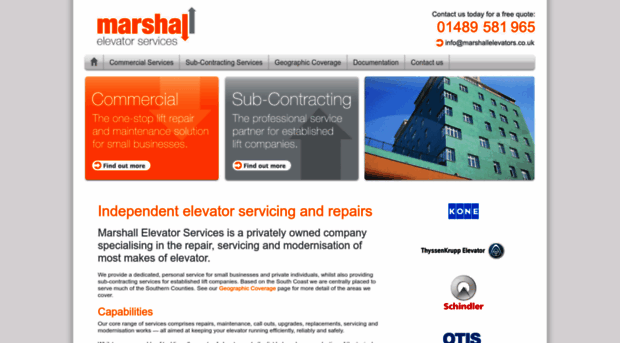 marshallelevators.co.uk