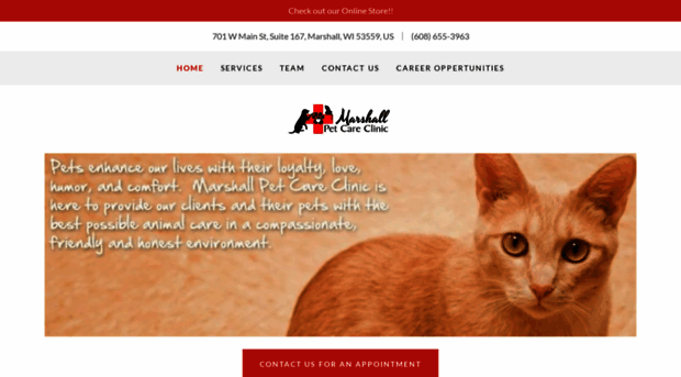 marshallpetcare.com