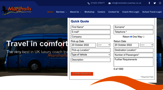 marshalls-coaches.co.uk