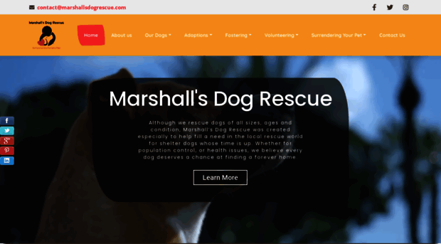 marshallsdogrescue.com