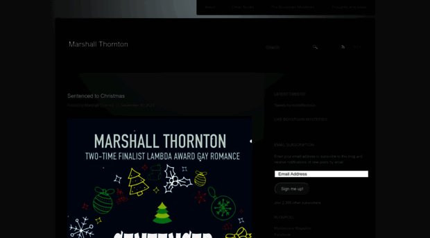 marshallthorntonauthor.com