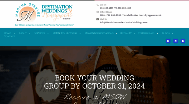 marshasteevesdestinationweddings.com