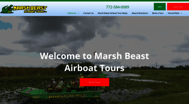 marshbeastairboattours.com