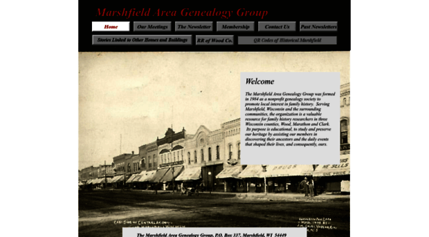 marshfieldgenealogy.com