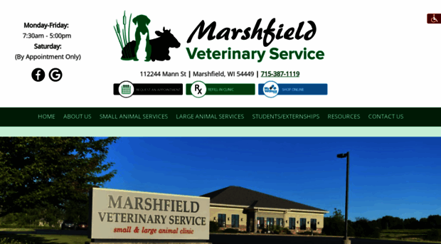 marshfieldvetservice.com