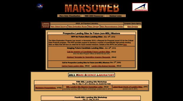 marsoweb.nas.nasa.gov