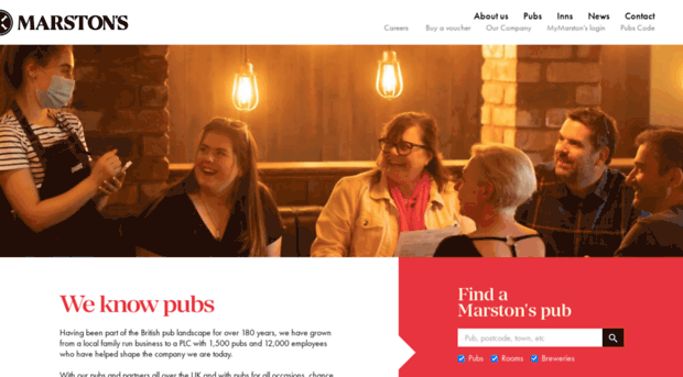 marstonspubs.com