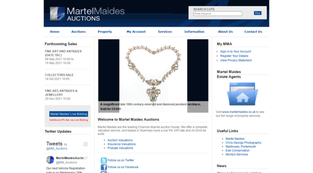 martelmaidesauctions.com