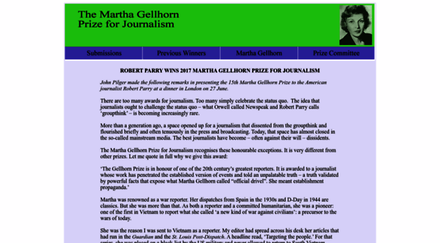 marthagellhorn.com