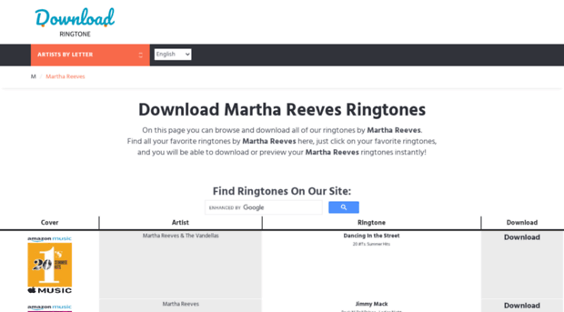 marthareeves.download-ringtone.com