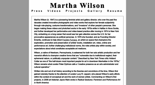 marthawilson.com