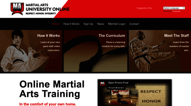 martialartsonlineuniversity.com