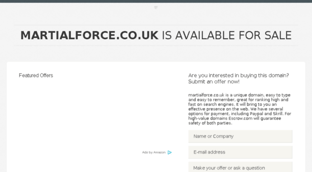 martialforce.co.uk