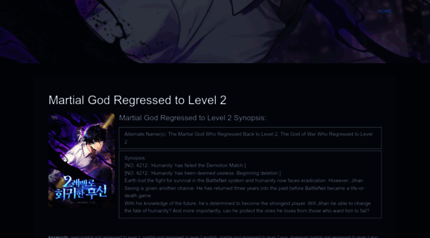 martialgodregressedtolevel2.org