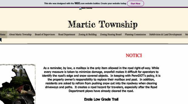 martictownship.com