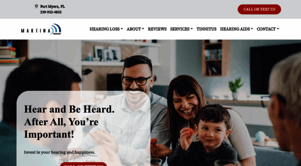 martinaaudiology.com