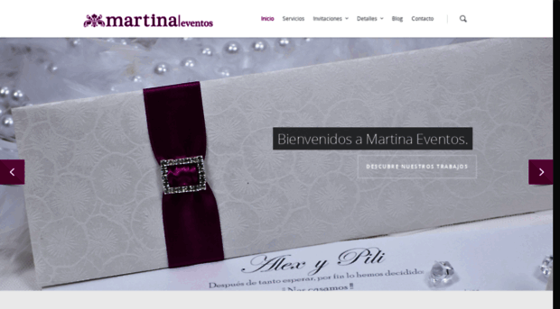 martinaeventos.com