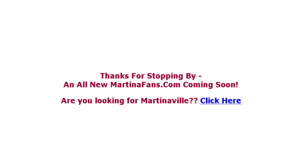 martinafans.com