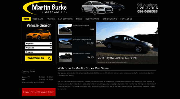 martinburkecarsales.ie