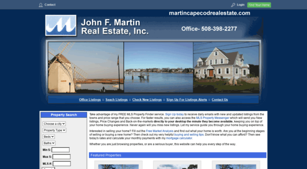 martincapecodrealestate.com