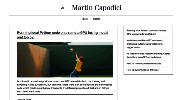 martincapodici.com