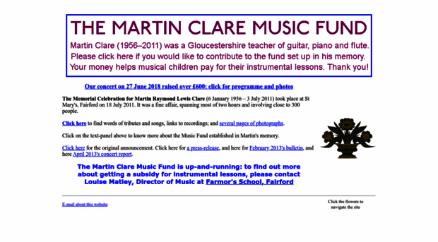 martinclaremusicfund.org