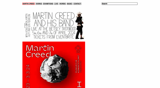 martincreed.com