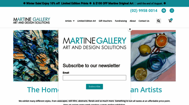 martinegallery.com