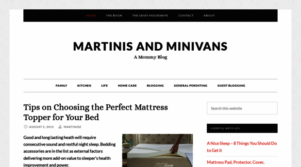 martinisandminivans.com