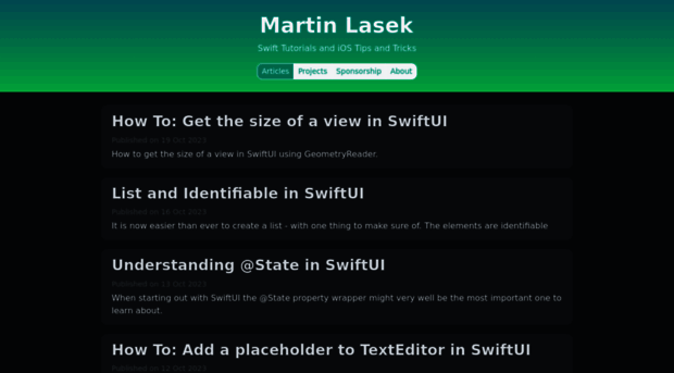 martinlasek.com