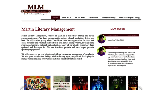 martinliterarymanagement.com