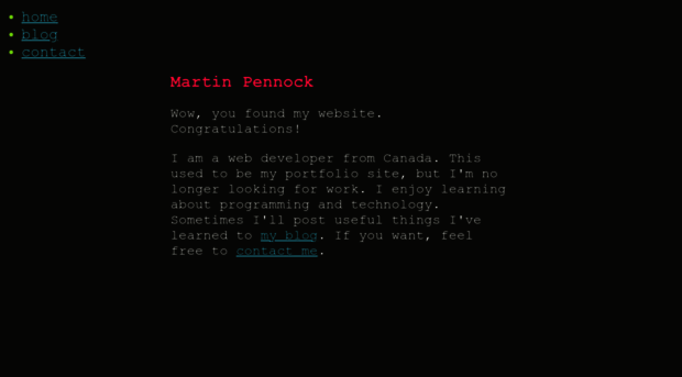 martinpennock.com