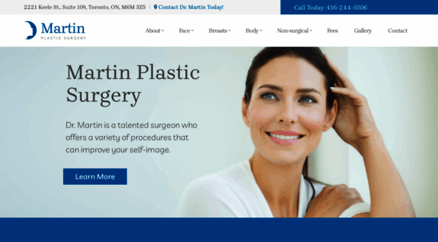 martinplasticsurgerytoronto.com